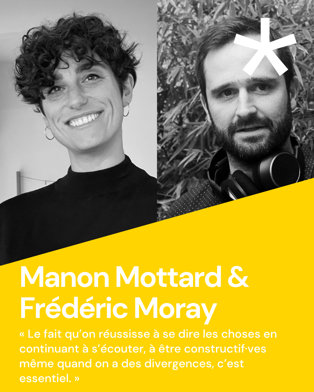 Parole d'auteurices en duo : Manon Mottard et Frédéric Moray