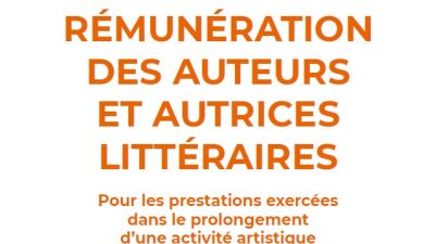 Charte de rémunération des auteurs et autrices littéraires