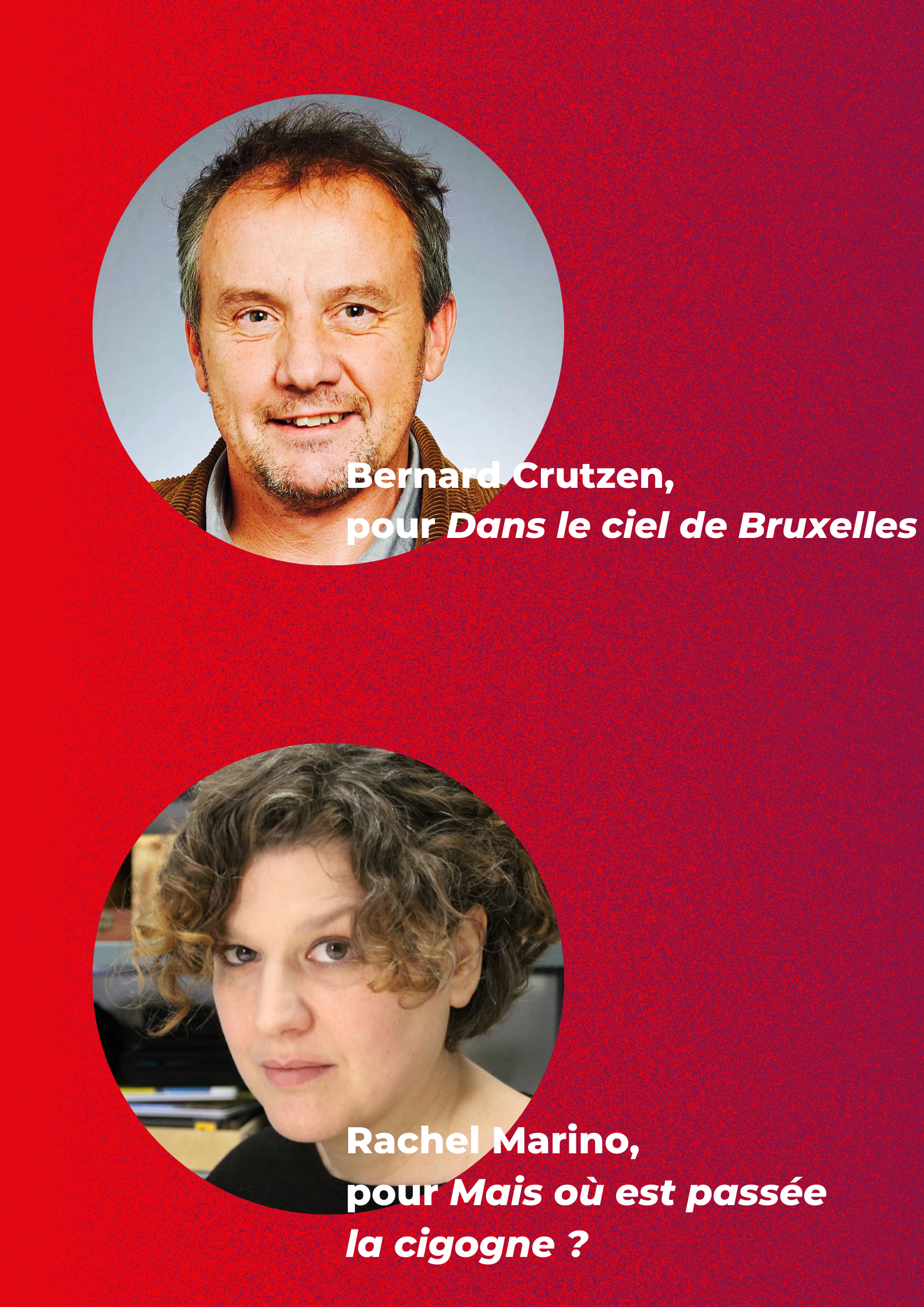 Et les lauréats et lauréates de la Bourse CCA x Orange Belgium x SACD x Scam pour les Films tous publics sont...