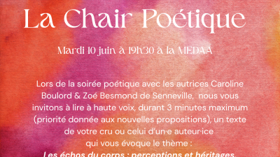 Appel à textes | La Chair poétique