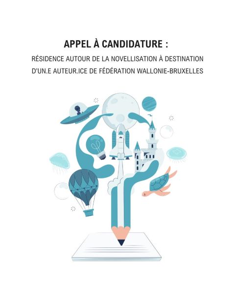 Appel à candidature : Nouvelle édition de la résidence d’écriture autour de la novellisation