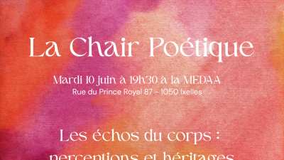 La Chair Poétique avec Caroline Boulord et Zoé Besmond de Senneville