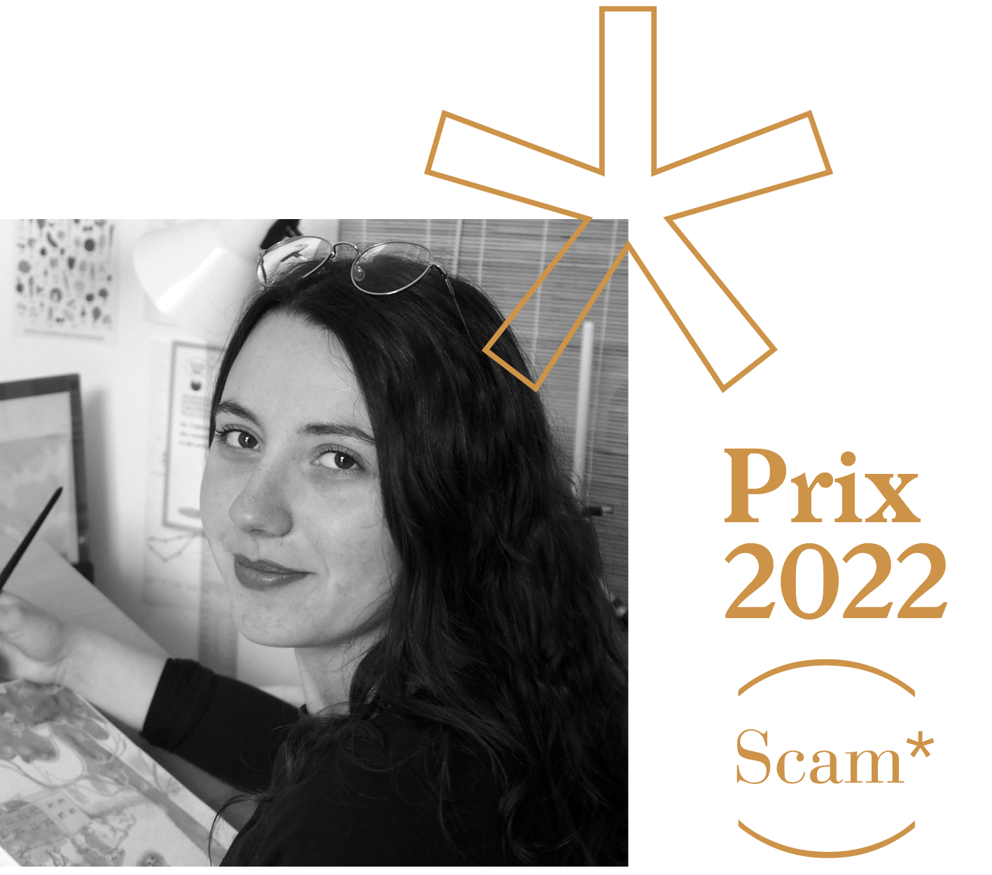 Pleins feux sur Nina Six, Prix Scam Texte & images 2022 pour "Les Pissenlits"
