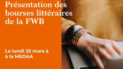 Présentation des bourses littéraires de la FWB