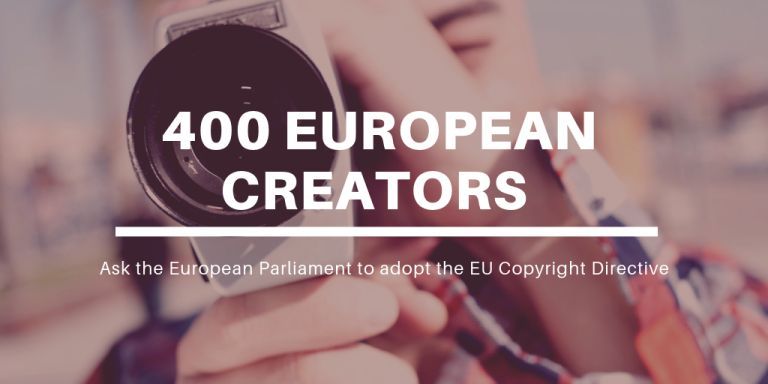 #Yes2Copyright : La lettre des auteurs et autrices aux député.es européen.ne.s